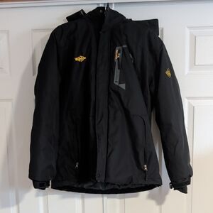 Waggo Black Ski & Snow Jacket for Women